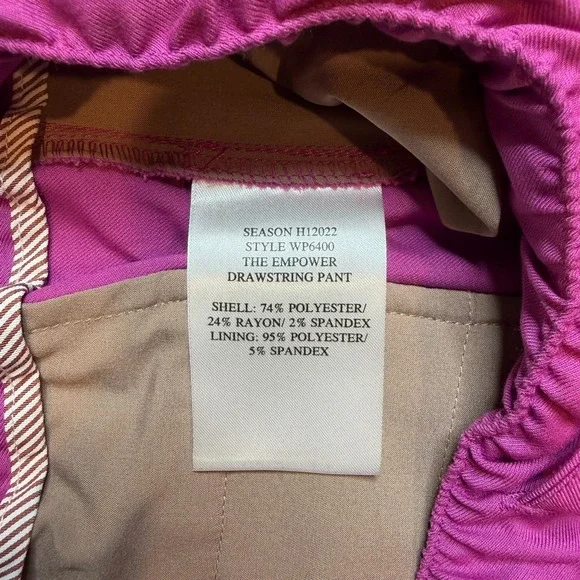 Wildfan Pants Women Medium Drawstring Pink - Picture 4 of 8